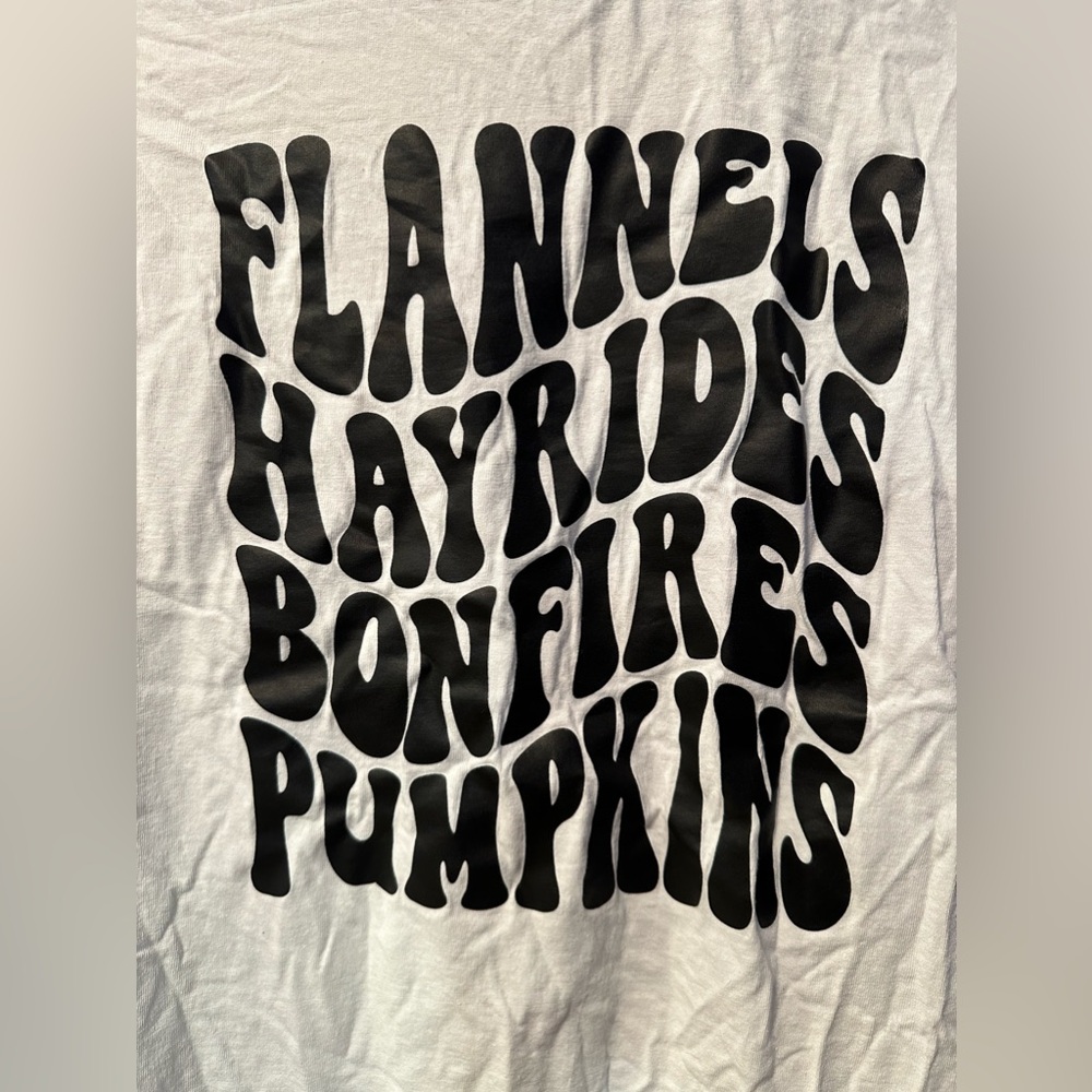 NWOT Fall Tee - Picture 2 of 3